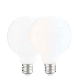 Lampadina LED SMART WIFI globo G125 7W 680 lumen CCT dimmerabile attacco E27 resa 52W 230V