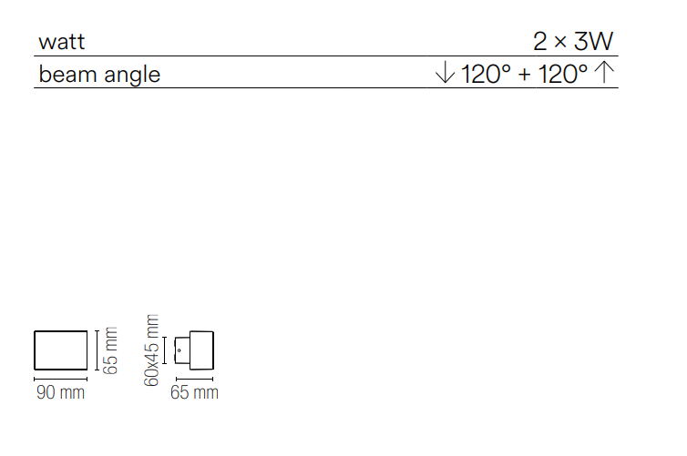 Applique per esterno in alluminio goffrato nero IP54 led integrato con regolazione luce 3000-4000°k disponibile in due misure ALGERO