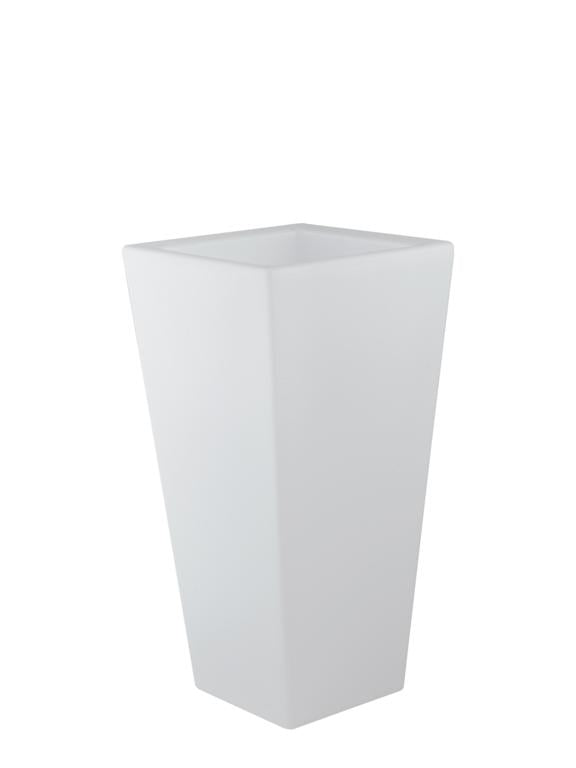 Vaso per esterno IP65 in polietilene lampada 1XE27 non inclusa due misure GECO-VASO-E27