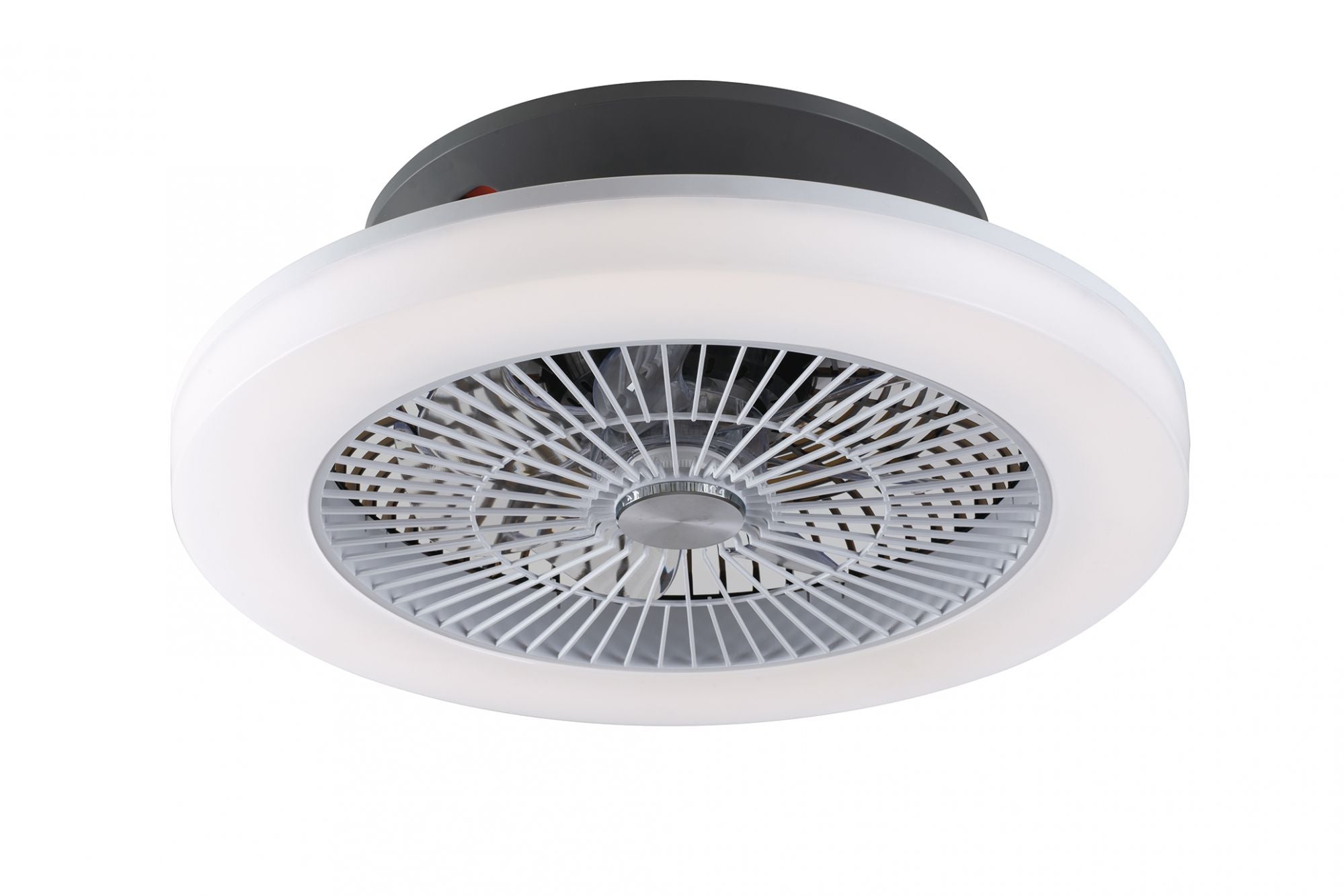 Plafoniera con ventilatore led integrato CCT 34W 4450lm collezione FOEHN