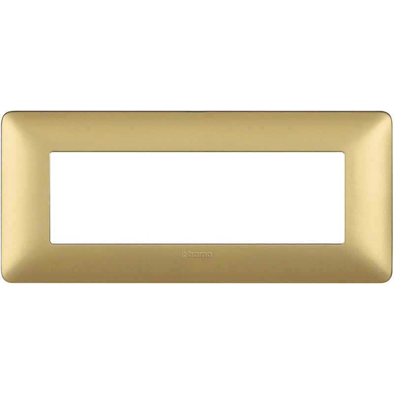 Placca Bticino Matix 6 moduli gold AM4806MGL