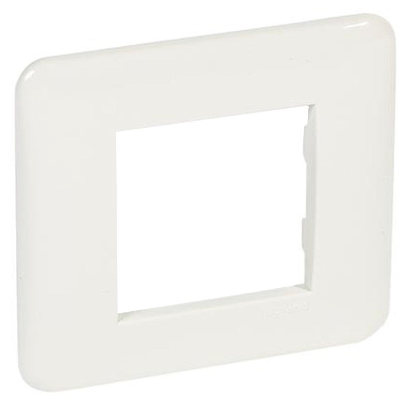 Placca Legrand Serie Cross 2 Posti Bianca 680531