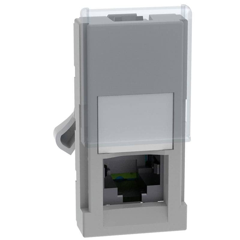 MATIX GO Presa Dati RJ45 CAT6 STP 1 modulo grigio JG4279C6S