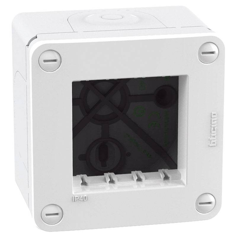 MATIX GO Scatola idrobox 2 moduli IP40 bianca 28402W - grigio 28402G