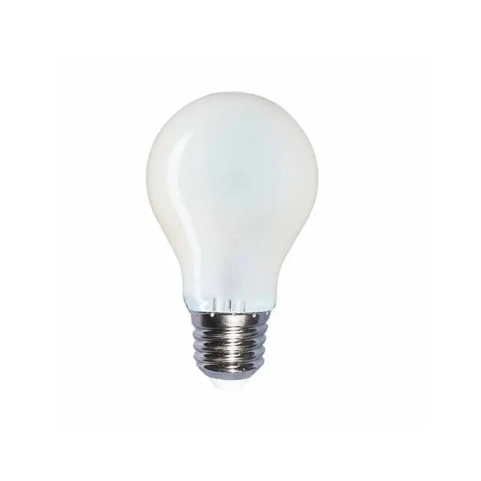 Lampadina LED attacco E27 sfera tutto vetro opale 4W 400 lumen resa 36W 230V