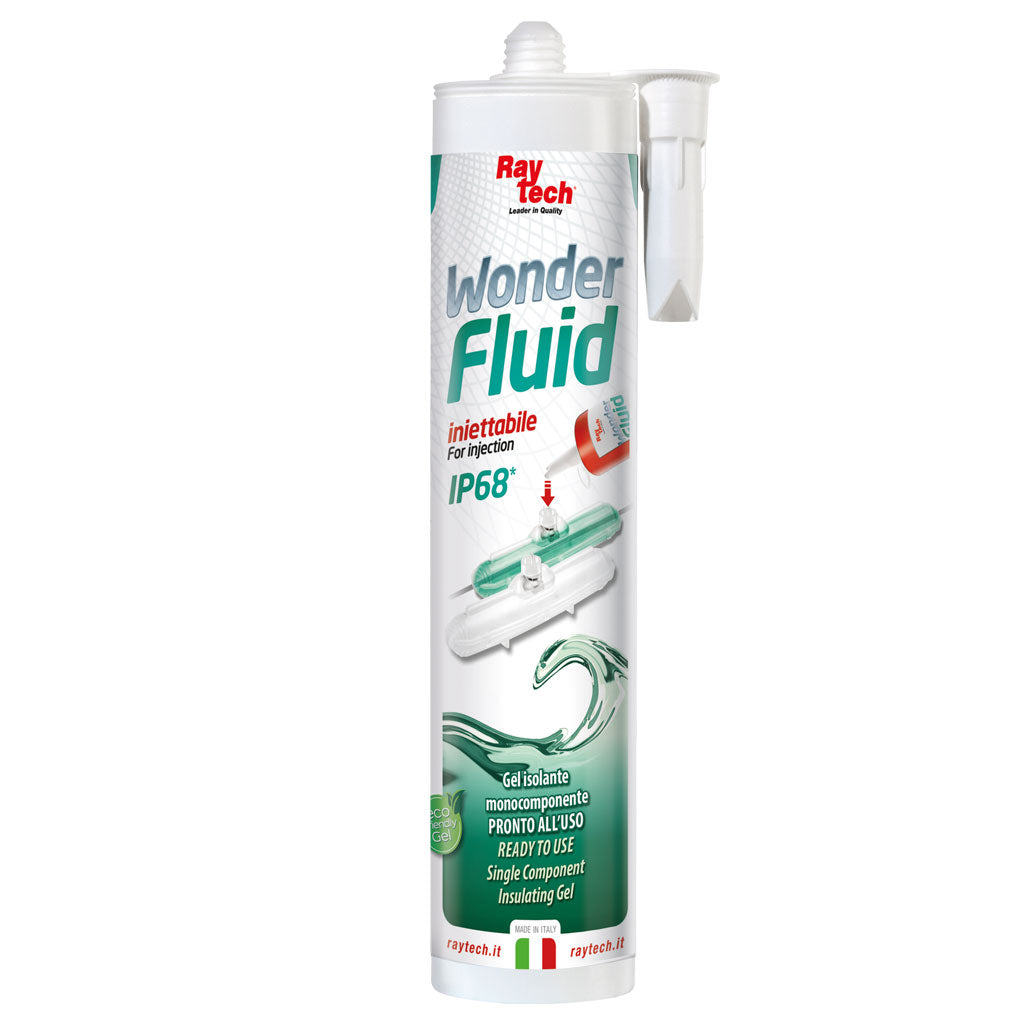 Gel fluido isolante monocomponente in cartuccia per giunti elettrici Wonder Fluid RAY TECH